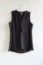 Blouse Top Zwart Mouwloos Miss Etam mt XL (4860), Zwart, Maat 46/48 (XL) of groter, Ophalen of Verzenden, Zo goed als nieuw