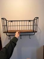 Kapstok met opbergbak, Huis en Inrichting, Ophalen, Metaal, Wandkapstok, Minder dan 100 cm