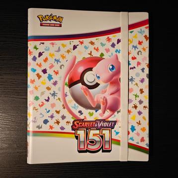 Pokémon 151 Map 9-Pocket Binder Kaarten Verzamelmap Mew - 1 beschikbaar voor biedingen