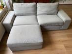 Kivik 3zits met hocker, Ophalen, Zo goed als nieuw, 75 tot 100 cm, 200 tot 250 cm