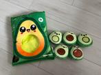 Schattige Avocado Knuffel met Mini Avocado's, Kinderen en Baby's, Ophalen of Verzenden, Zo goed als nieuw, Overige typen