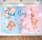Gender Reveal Banner - Boy or Girl? Teddybeer Thema, Ophalen of Verzenden, Nieuw, Geboorte of Huwelijk