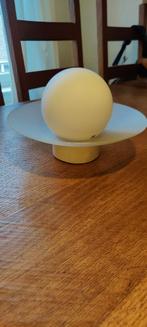 Vintage ikea lamp kalkant, matglas ufo, Ophalen of Verzenden, Zo goed als nieuw, Glas, Vintage Ikea