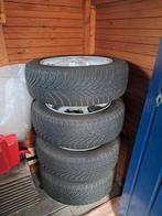 Winterbanden op lichtmetalen velg Continental 205/55R16H, Ophalen, Gebruikt, Opel