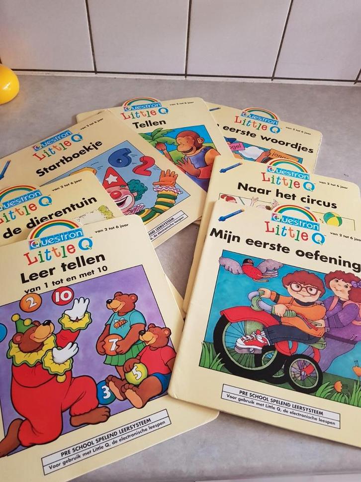 Vintage Questron little Q leesboeken, Verzamelen, Speelgoed, Zo goed als nieuw, Verzenden