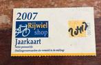 Rijwielshop Jaarkaart 2007 - Fietskaart Antiek Collectie, Ophalen of Verzenden