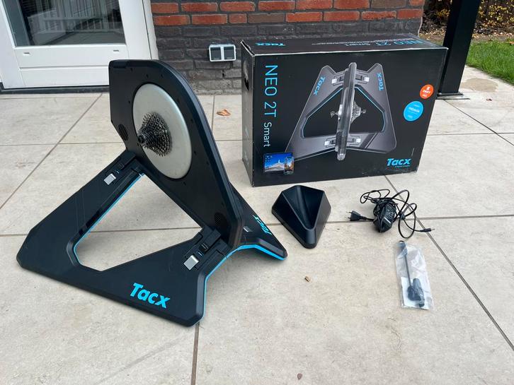 Tacx Neo 2T Smart trainer fietstrainer T2875 incl Toebehoren, Sport en Fitness, Wielrennen, Zo goed als nieuw, Overige typen, Ophalen