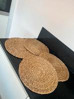Placemats, Rond, Set van 4 Stuks, Waterhyacint, Ophalen of Verzenden, Zo goed als nieuw, Bord