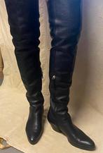 Zwarte lieslaarzen van Giuseppe Zanotti maat 40, Ophalen of Verzenden, Zo goed als nieuw, Zwart, Hoge laarzen