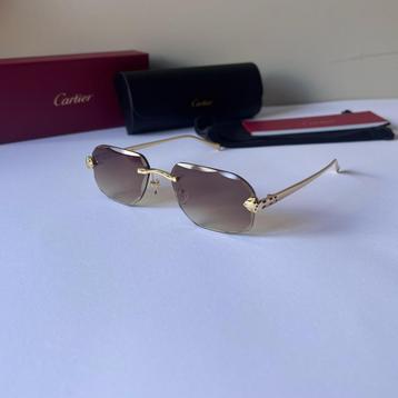 Cartier - Panthere - Bruine Diamond Cut + Toebehoren beschikbaar voor biedingen
