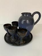 JOOP GRAFT Oisterwijk Karaf + Bekers Mid century design, Ophalen