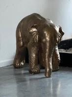 Beeld olifant goud, Verzamelen, Beelden en Beeldjes, Ophalen, Zo goed als nieuw, Dier