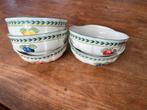 Villeroy & Boch french garden 5 kommen/schaaltjes 14/15cm, Ophalen of Verzenden, Zo goed als nieuw, Kom(men), Overige stijlen