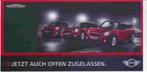 Mini Cabrio John Cooper Works (kaart) (2009), Ophalen of Verzenden, Nieuw, Overige merken