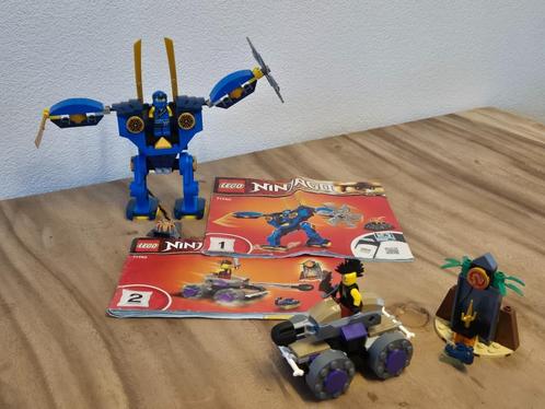 Lego Ninjago 71740 Jay's Electro Mech, Kinderen en Baby's, Speelgoed | Duplo en Lego, Zo goed als nieuw, Lego, Complete set, Ophalen of Verzenden