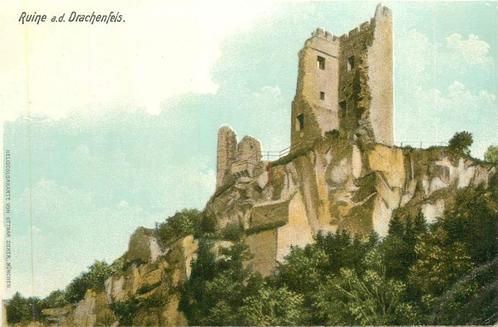 (381-317-007) Ruine a.d. Drachenfels, Verzamelen, Ansichtkaarten | Buitenland, Duitsland, Voor 1920, Verzenden