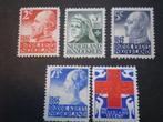 Nederland NVPH 203-207 ongebruikt ( U 768)..€ 3,75, Verzenden