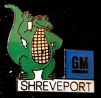 G.M. Shreveport pin, Verzamelen, Speldjes, Pins en Buttons, Ophalen of Verzenden, Nieuw, Transport, Speldje of Pin
