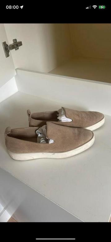 Instappers / schoenen suede Massimo Dutti dames