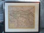 Antieke Topgrafische Atlas Kaart Kwartier Nijmegen 1740-1755, Gelezen, Ophalen of Verzenden, Landkaart, 1800 tot 2000