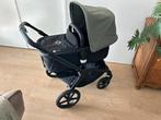 Bugaboo Fox 5 / Zwart&Forest Green / 2-in-1 wieg & stroller, Ophalen, Bugaboo, Combiwagen, Verstelbare duwstang
