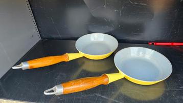 Le Creuset Loewy Pannen Set steelpan antiek beschikbaar voor biedingen