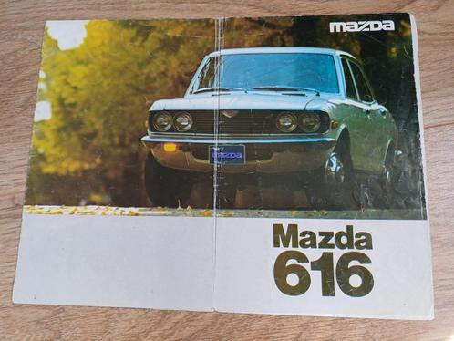 Mazda 616 brochure uit 1976, Boeken, Auto's | Folders en Tijdschriften, Gelezen, Mazda, Verzenden