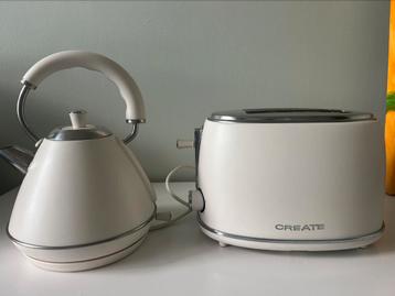 CREATE WATERKOKEN EN BROODROOSTER SET beschikbaar voor biedingen
