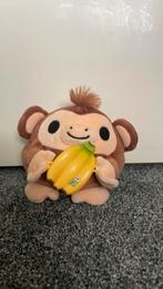 Leuke aap knuffel met banaan, Ophalen of Verzenden, Zo goed als nieuw, Overige typen