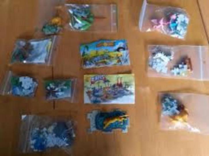 CHUPA CHUPS - JUNGLE LAND FIGUURTJES MET PUZZELTJES, Verzamelen, Overige Verzamelen, Ophalen of Verzenden