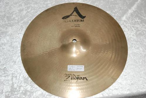 Zildjian A custom crash 712gr 14 inch   <25251150>, Muziek en Instrumenten, Instrumenten | Onderdelen, Gebruikt, Drums of Percussie