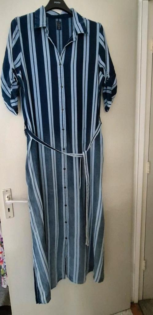 Maxi jurk van Summum, Kleding | Dames, Jurken, Nieuw, Maat 42/44 (L), Blauw, Onder de knie, Ophalen of Verzenden