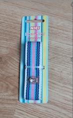 Nici kinder armband gestreept met giraf, Ophalen of Verzenden, Nieuw, Blauw, Armband