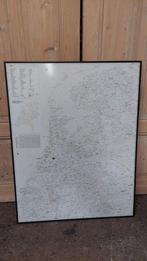 Retro / Vintage landkaart van Nederland, Boeken, Atlassen en Landkaarten, Nederland, Gelezen, Overige typen, 1800 tot 2000