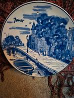 Delfts Blauw Bord Zomer, Antiek en Kunst, Antiek | Wandborden en Tegels, Ophalen of Verzenden