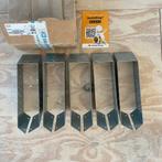 5 stuks Gordinglas 71 x 170 mm nieuw, Doe-het-zelf en Verbouw, Ophalen of Verzenden, Nieuw, Overige typen