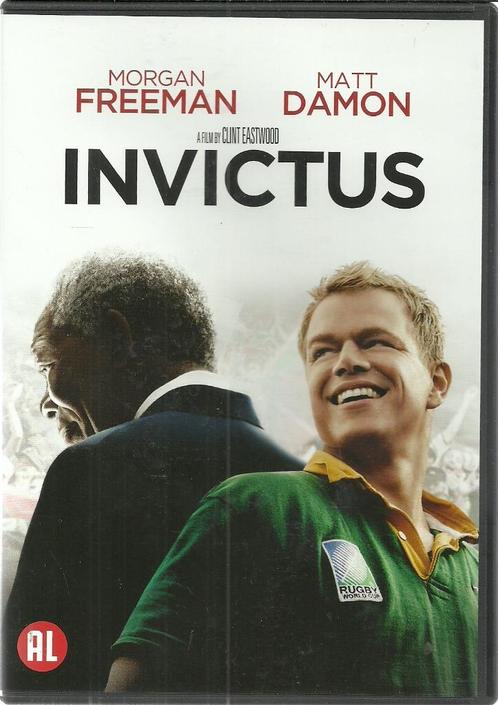 INVICTUS, Een Film van Clint Eastwood met Morgan Freeman, Cd's en Dvd's, Dvd's | Drama, Zo goed als nieuw, Drama, Alle leeftijden