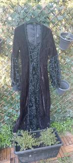 Prachtige Gothic Jurk, Kleding | Dames, Ophalen of Verzenden, Zo goed als nieuw, Zwart, Onder de knie