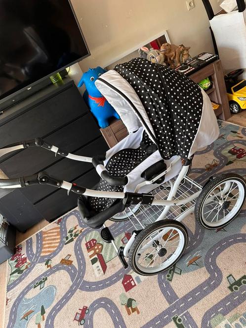Mooi retro kinderwagen, Kinderen en Baby's, Kinderwagens en Combinaties, Zo goed als nieuw, Combiwagen, Maxi-Cosi, Duowagen, Luchtbanden