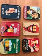 Metalen bierviltjes/ onderzetters Heineken, Ophalen, Gebruikt, Viltje(s), Heineken