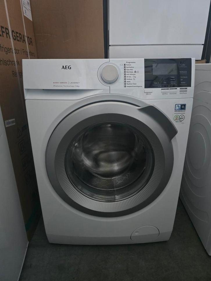 Prachtige ruime AEG Lavamat 6000SERIES wasmachine! 8KG!🚚✅️, Witgoed en Apparatuur, Wasmachines, Zo goed als nieuw, 6 tot 8 kg