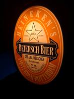 Heineken' s ovale wand lichtbak, Ophalen of Verzenden, Zo goed als nieuw, Lichtbak of (neon) lamp