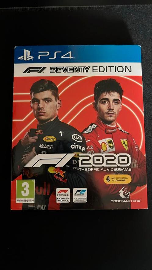 F1 2020 Seventy Edition, Spelcomputers en Games, Games | Sony PlayStation 4, Zo goed als nieuw, Racen en Vliegen, 1 speler, Vanaf 3 jaar