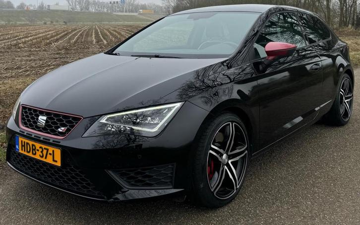 Seat LEON CUPRA 2.0 TSI 265PK NAVI LED CLIMA DEALER ONDERHOU, Auto's, Seat, Bedrijf, Te koop, Leon, ABS, Airbags, Airconditioning