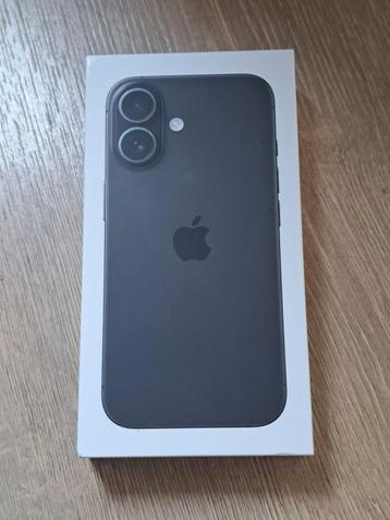 iPhone 16 128GB  zwart nieuw geseald | bon | Inruil mogelijk beschikbaar voor biedingen