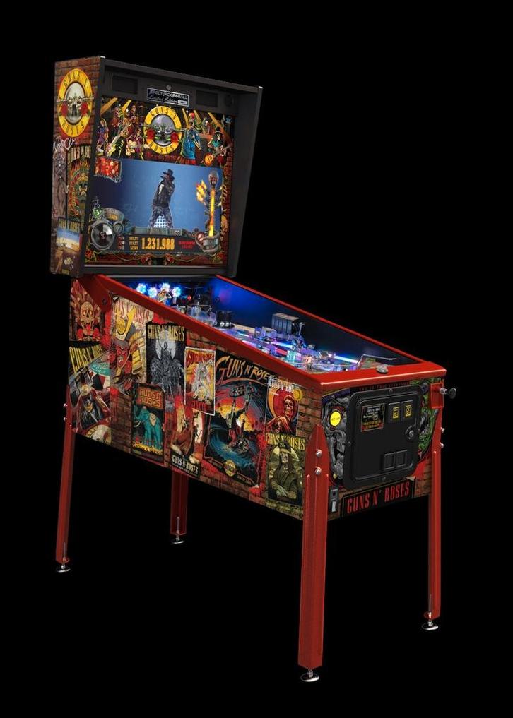 Guns and roses LE limited edition. Flipperkast, Verzamelen, Automaten | Flipperkasten, Zo goed als nieuw, Flipperkast, Stern, Ophalen