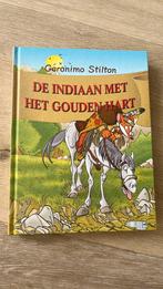 Geronimo Stilton - De indiaan met het gouden hart, Ophalen of Verzenden, Zo goed als nieuw, Geronimo Stilton