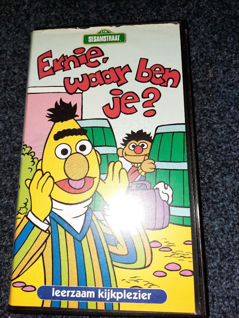 SESAMSTRAAT 13 Leuke Kinderfilms verschillende Thema's VIDEO, Verzenden, Alle leeftijden, Kinderprogramma's en -films, Zo goed als nieuw