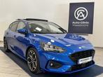 Ford Focus 1.0 EcoBoost ST-LINE | 12 MDN GARANTIE | FULL LED, Stof, Gebruikt, Blauw, Bedrijf