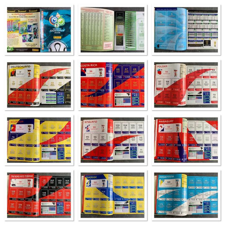Panini FiFa World Cup 2006 Germany SticketAlbum, Verzamelen, Sportartikelen en Voetbal, Ophalen of Verzenden